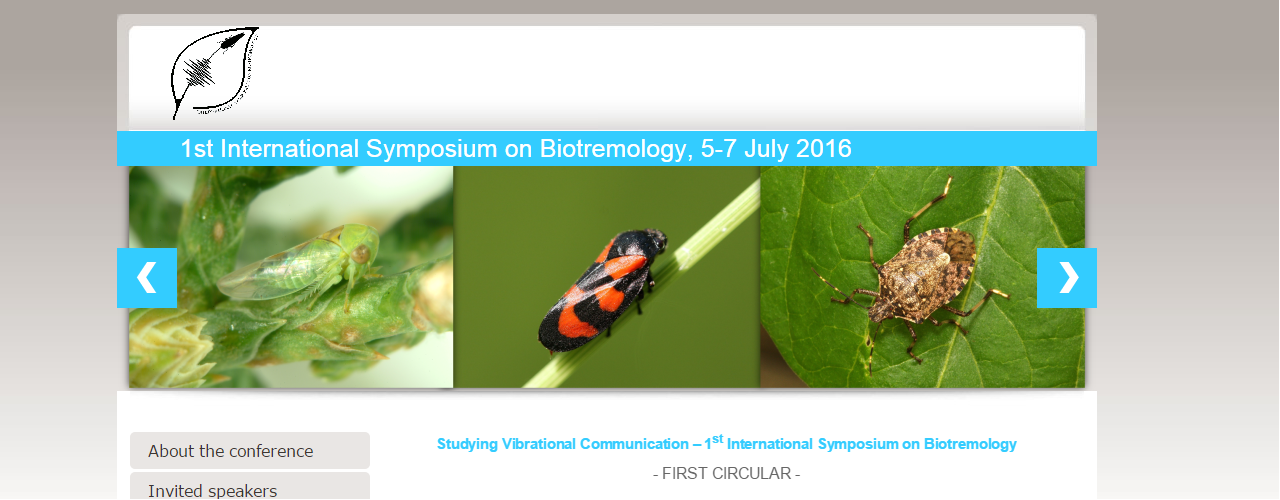 Biotremology2016